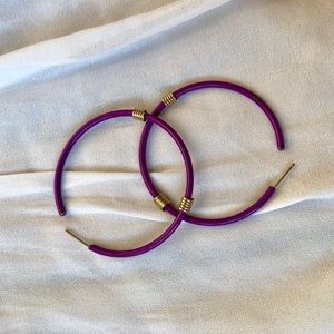 Vintage Purple Hoops